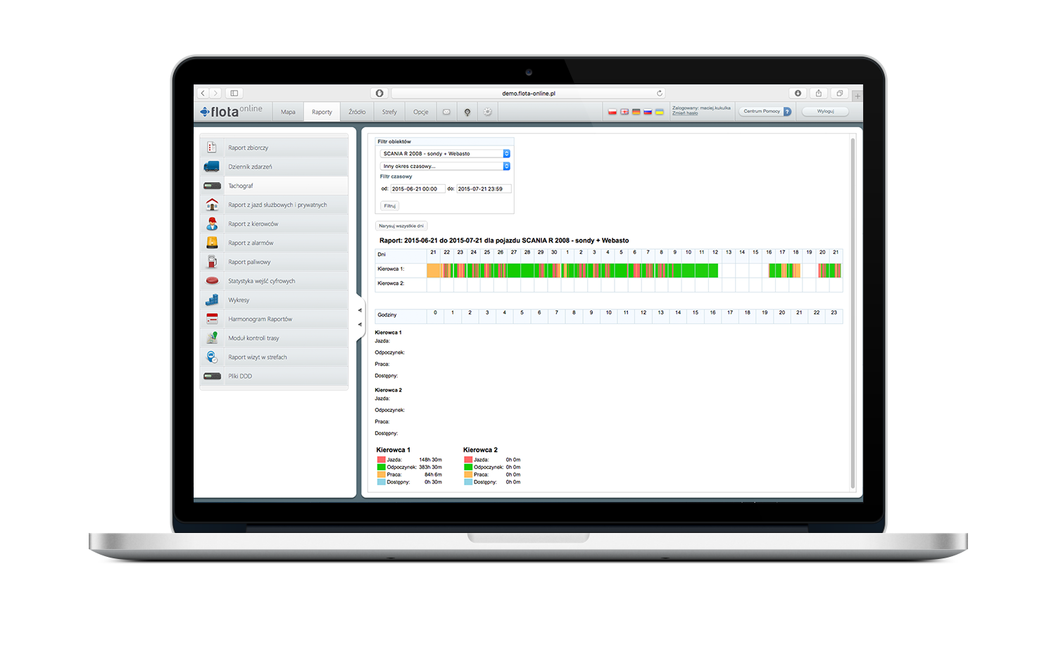 Nowoczesny Monitoring Pojazdow Gps Flota Online